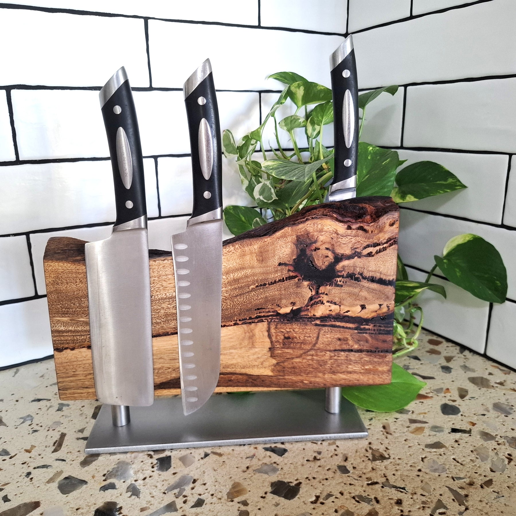 Handmade Australian Magnetic Knife Block