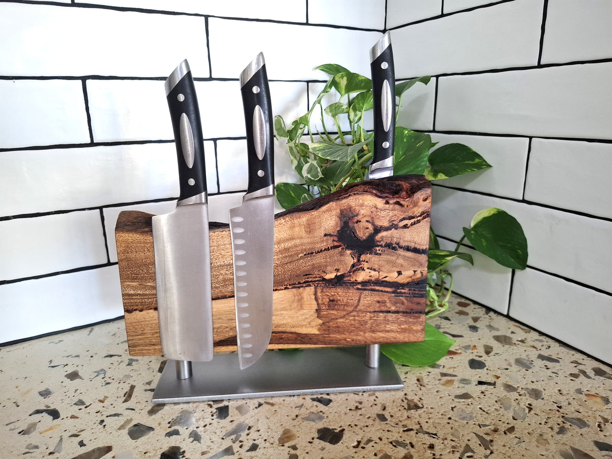 Handmade Australian Magnetic Knife Block