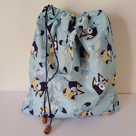 Child's Bag - Library Bag - Water Resistant Lining