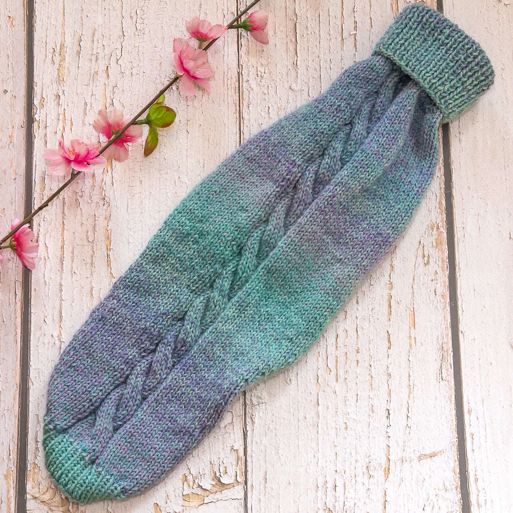 Pet Jumpers - 100% Wool, Hand Knitted Dog or Cat Jumpers - Single Cable Design