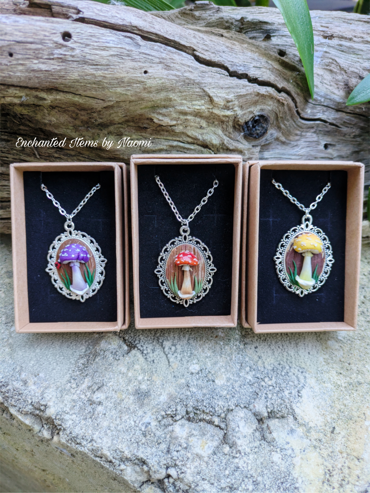 Mushroom Pendants