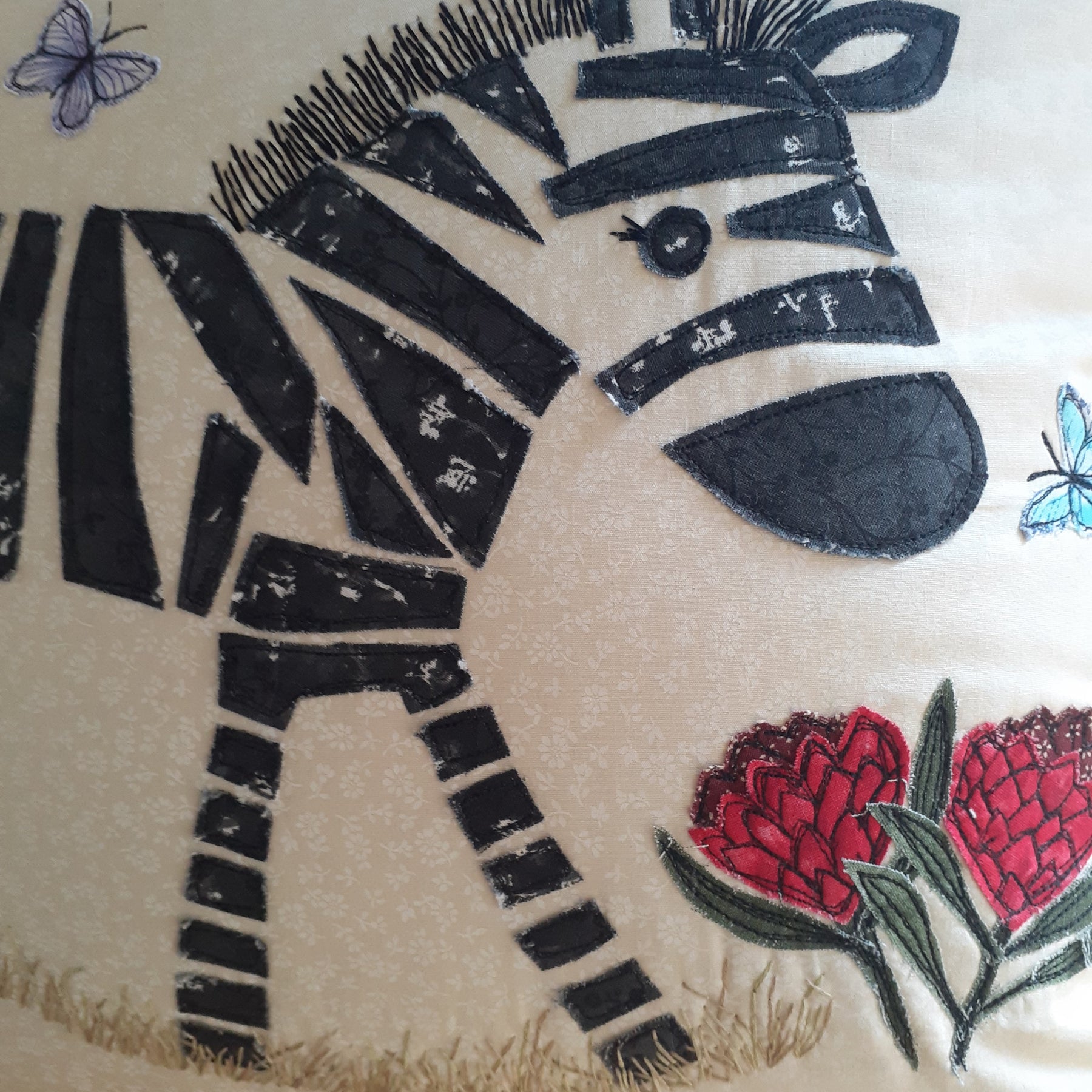 Zoe Zebra Cushion Cover