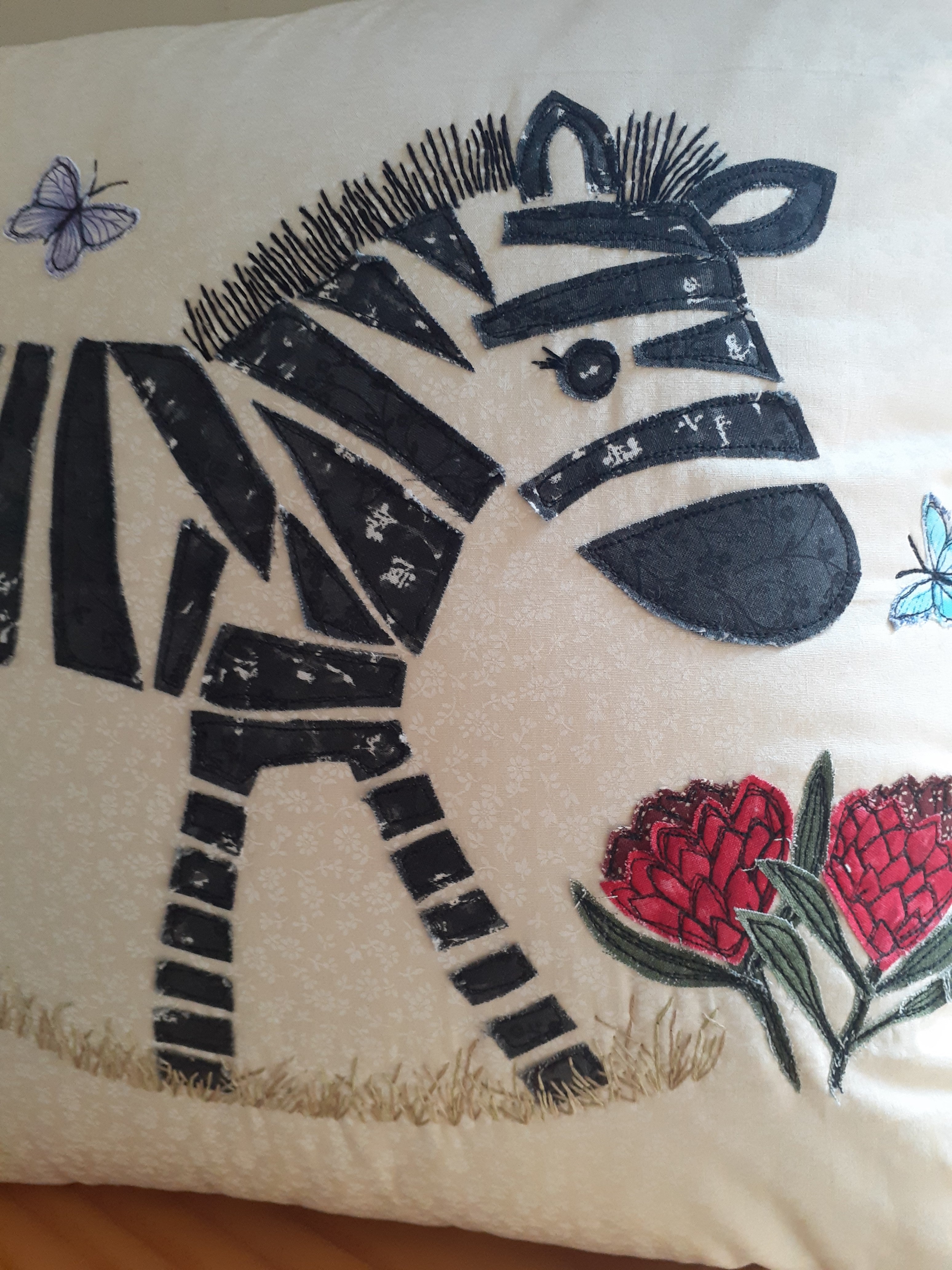 Zoe Zebra Cushion Cover