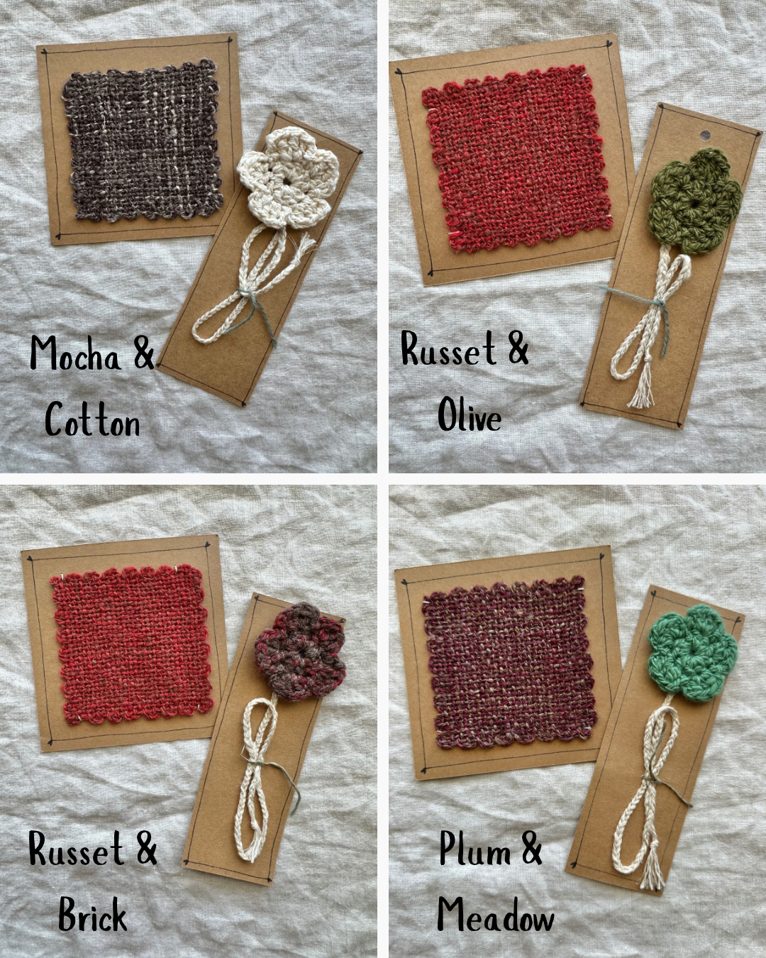 Handspun Bookmark & Coaster Teacher Gift Pack
