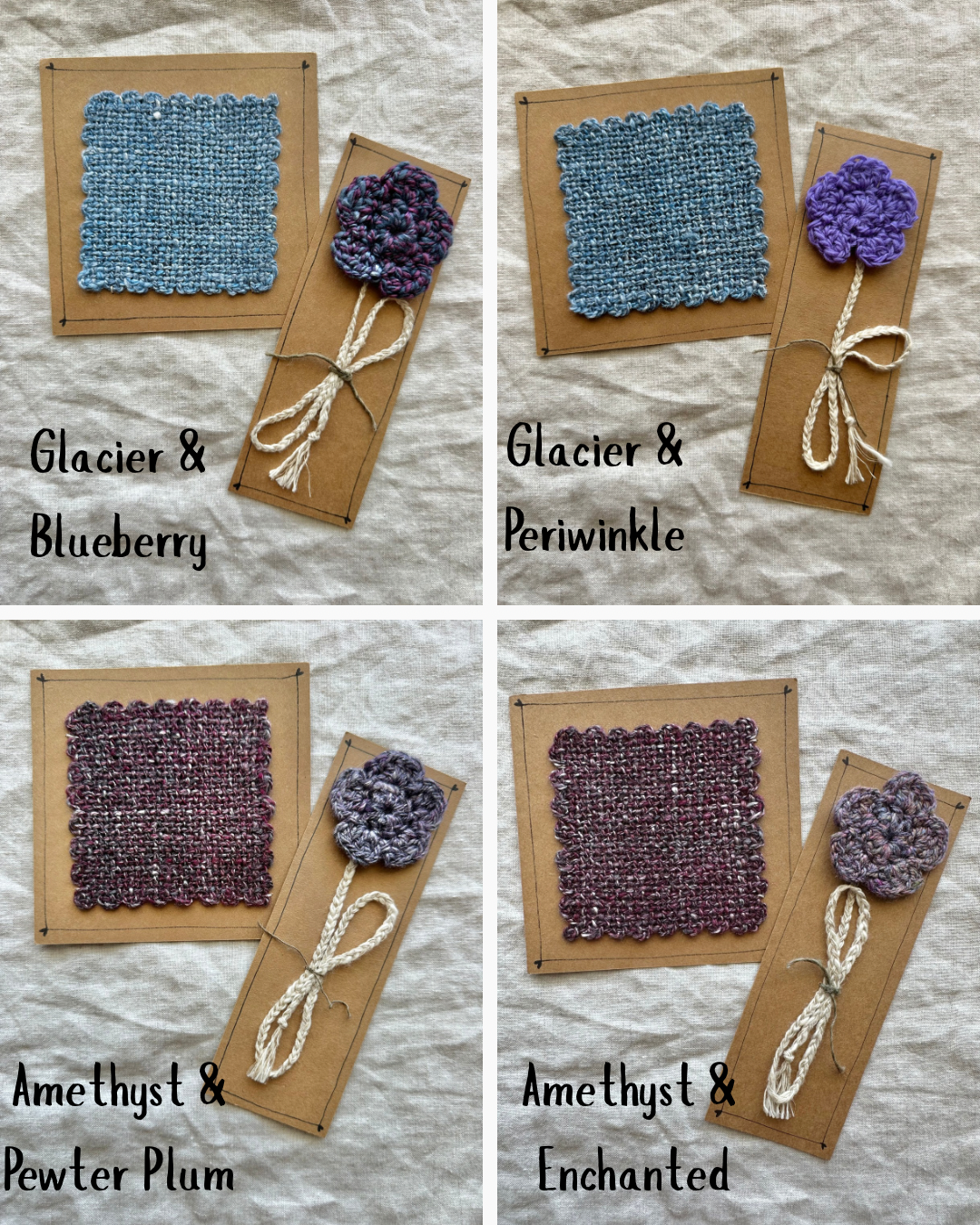 Handspun Bookmark & Coaster Teacher Gift Pack