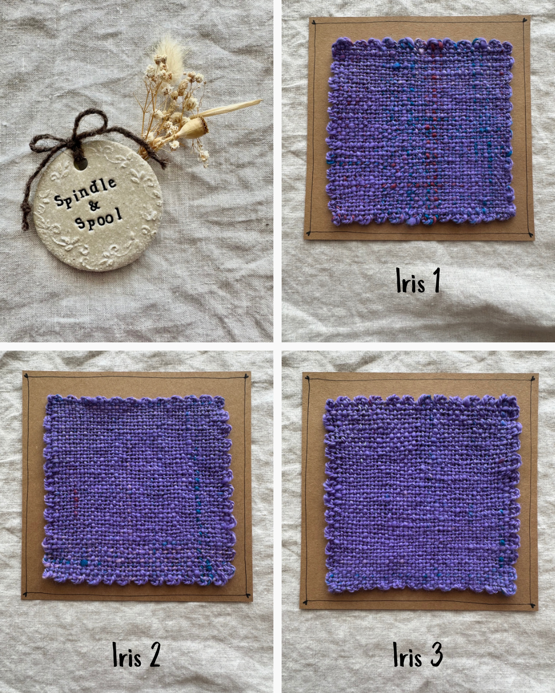 Handspun Natural Fibre Woven Mat