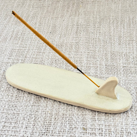 Surfboard Incense Holder - Shell