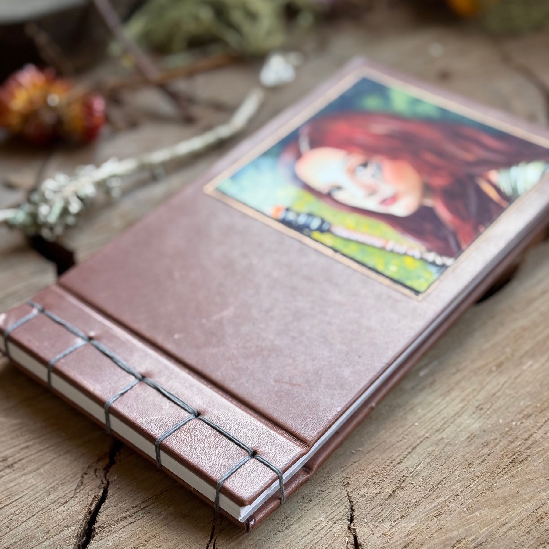 Scathach - One of a Kind Leather Journal