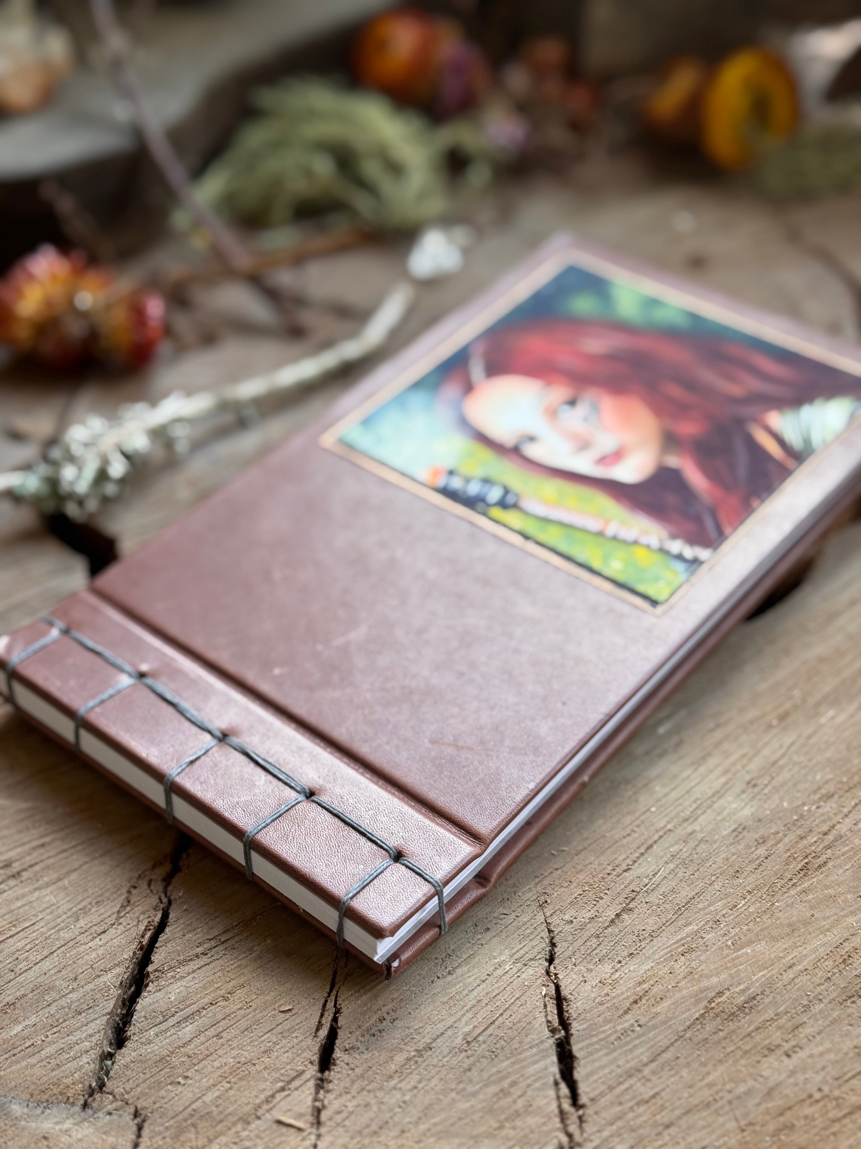 Scathach - One of a Kind Leather Journal