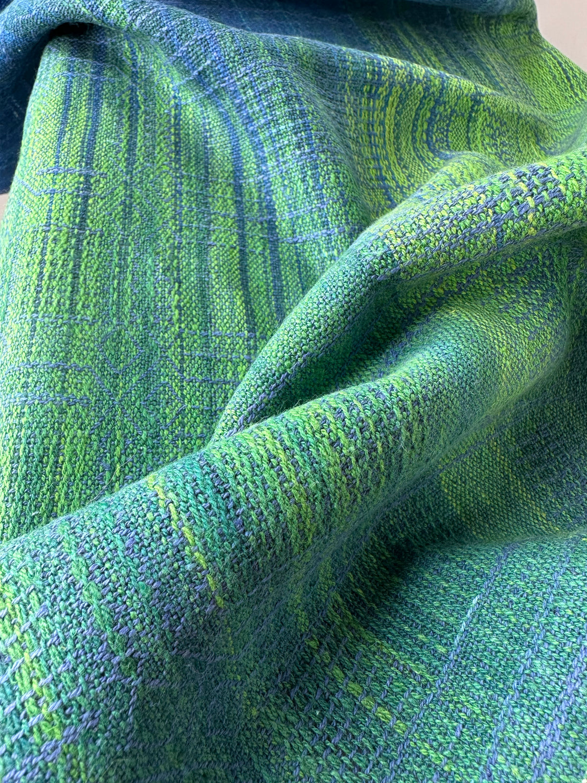 Hand-Dyed and Handwoven Linen/Cotton Tea Towels