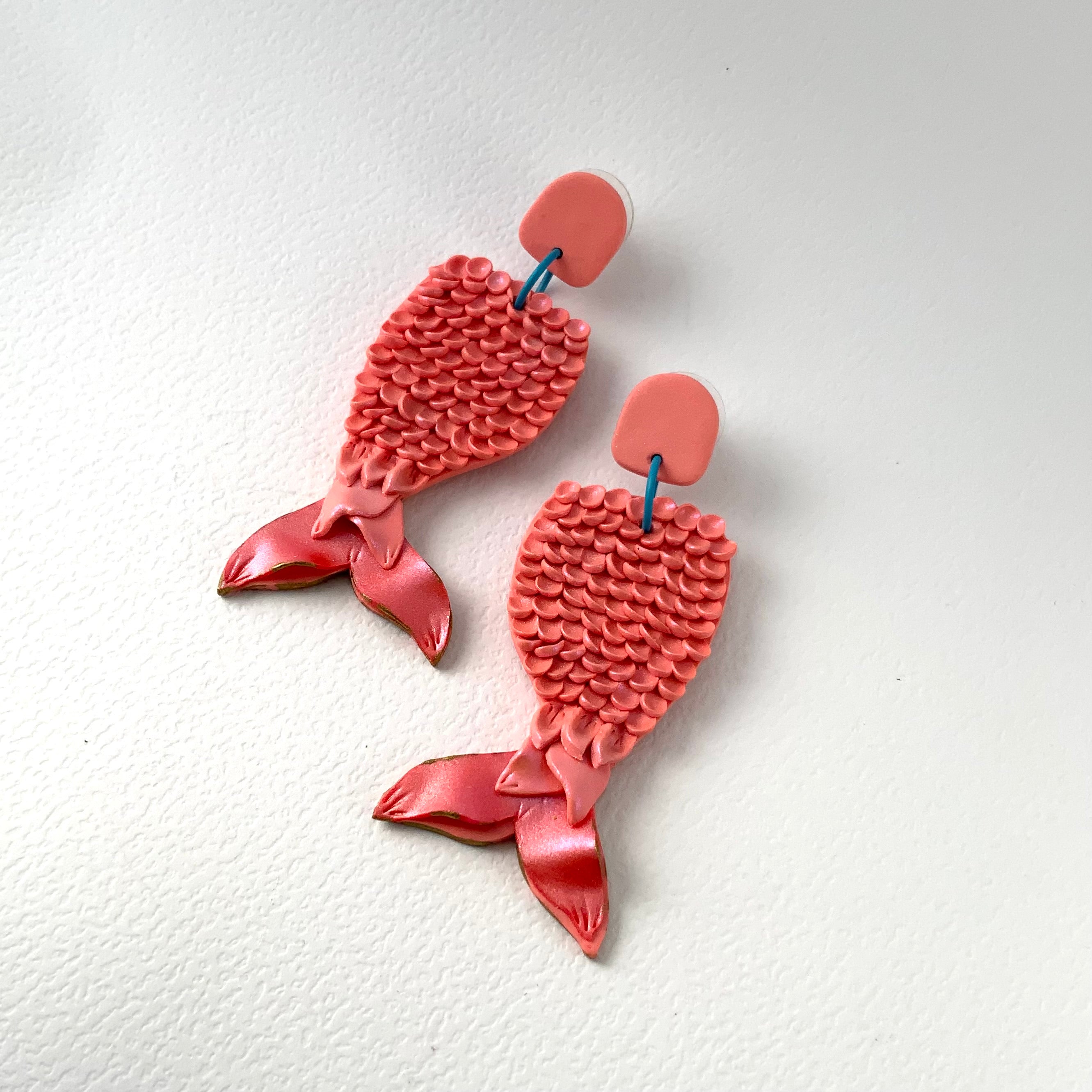 Treasure From The Tide | Handmade Mermaid Tail Earrings