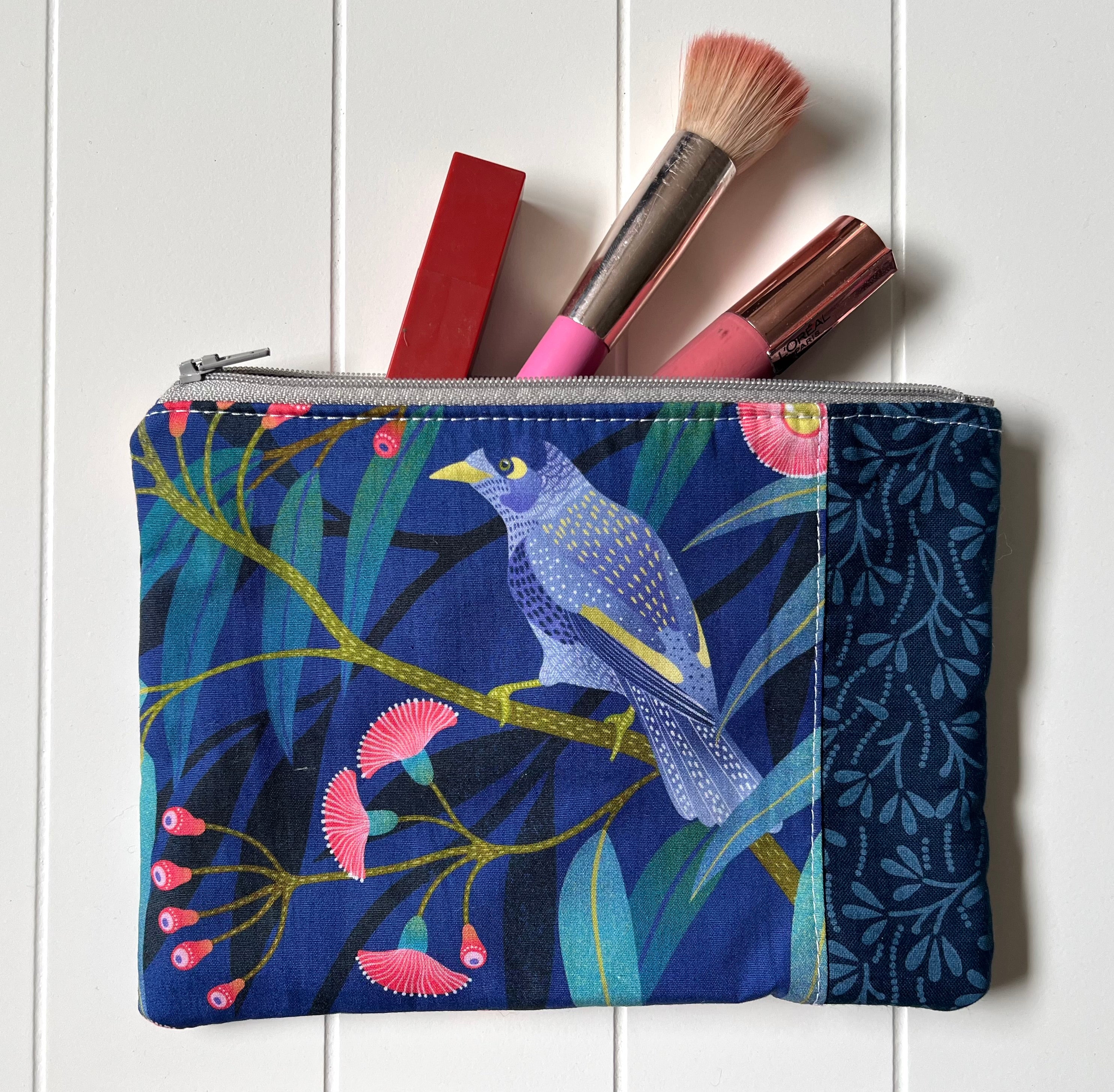 Blue birds purse