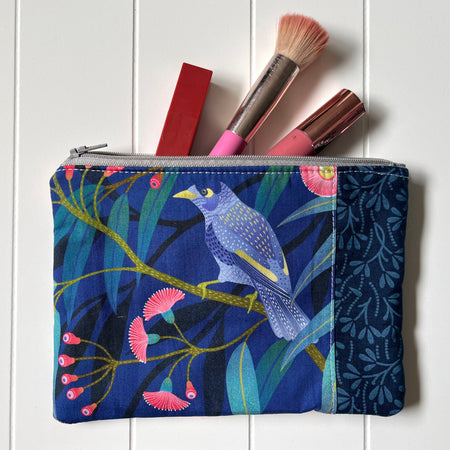 Blue birds purse