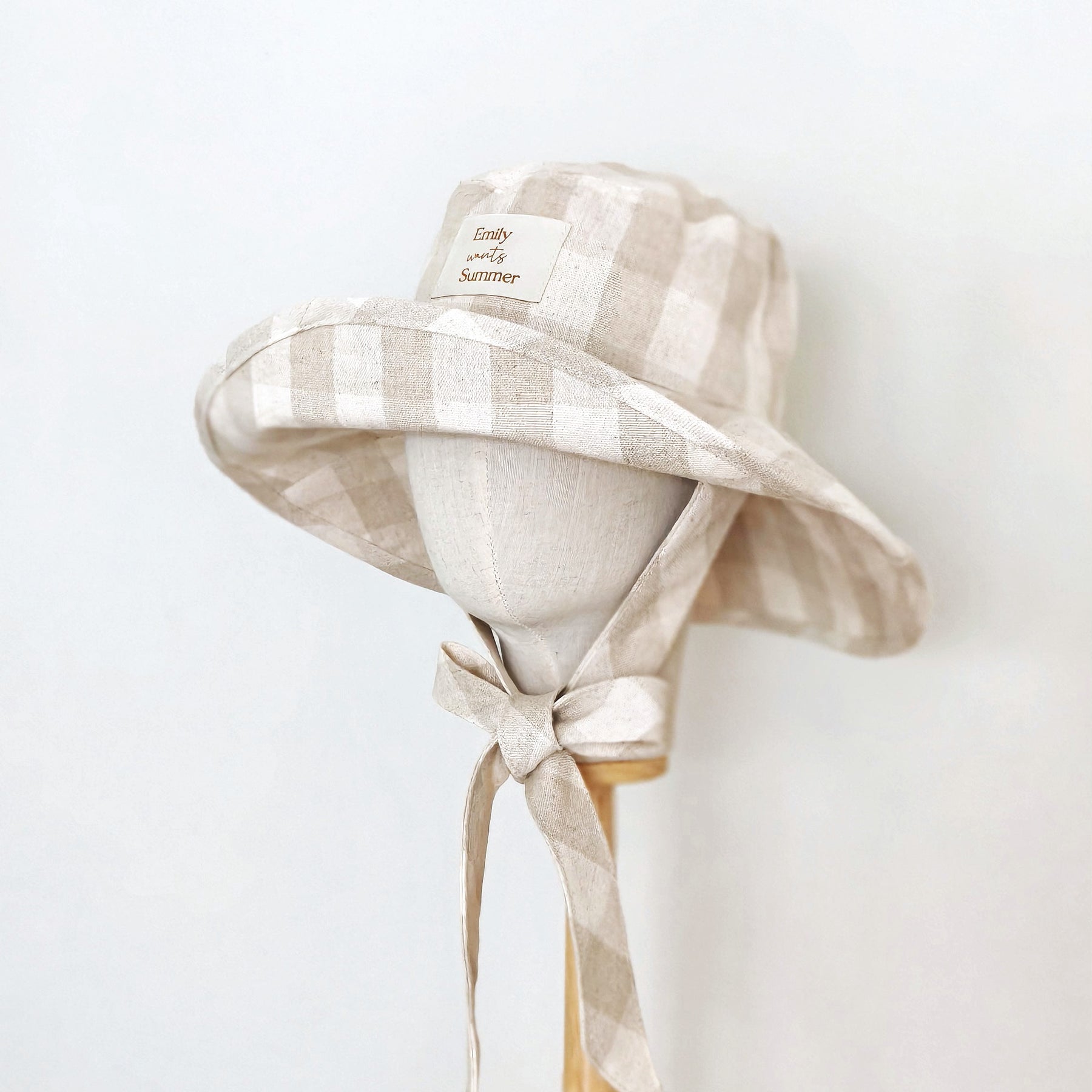 Adult Wide Brim Cotton Summer Sun Hat