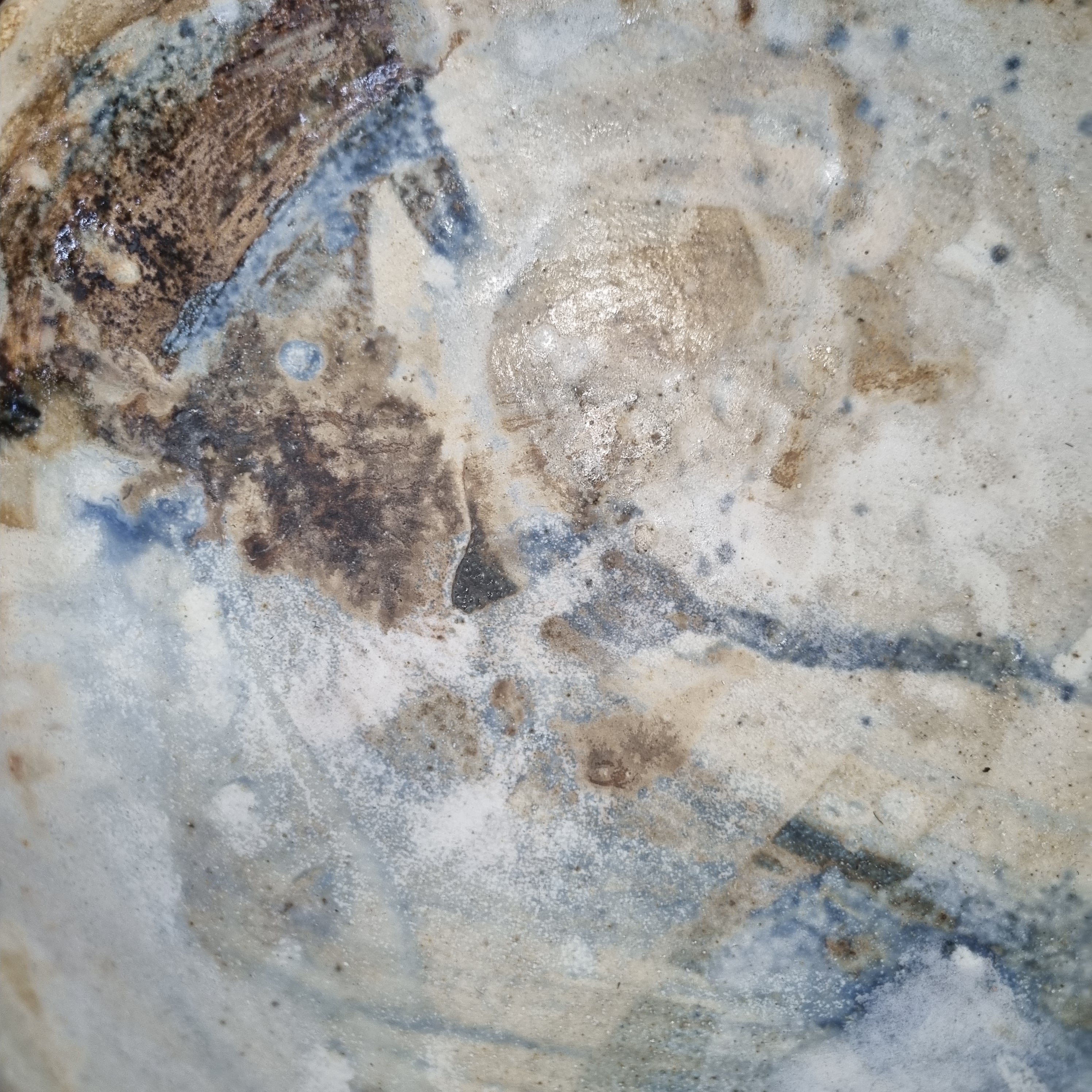 Storm Ocean , hand made ceramic bowl