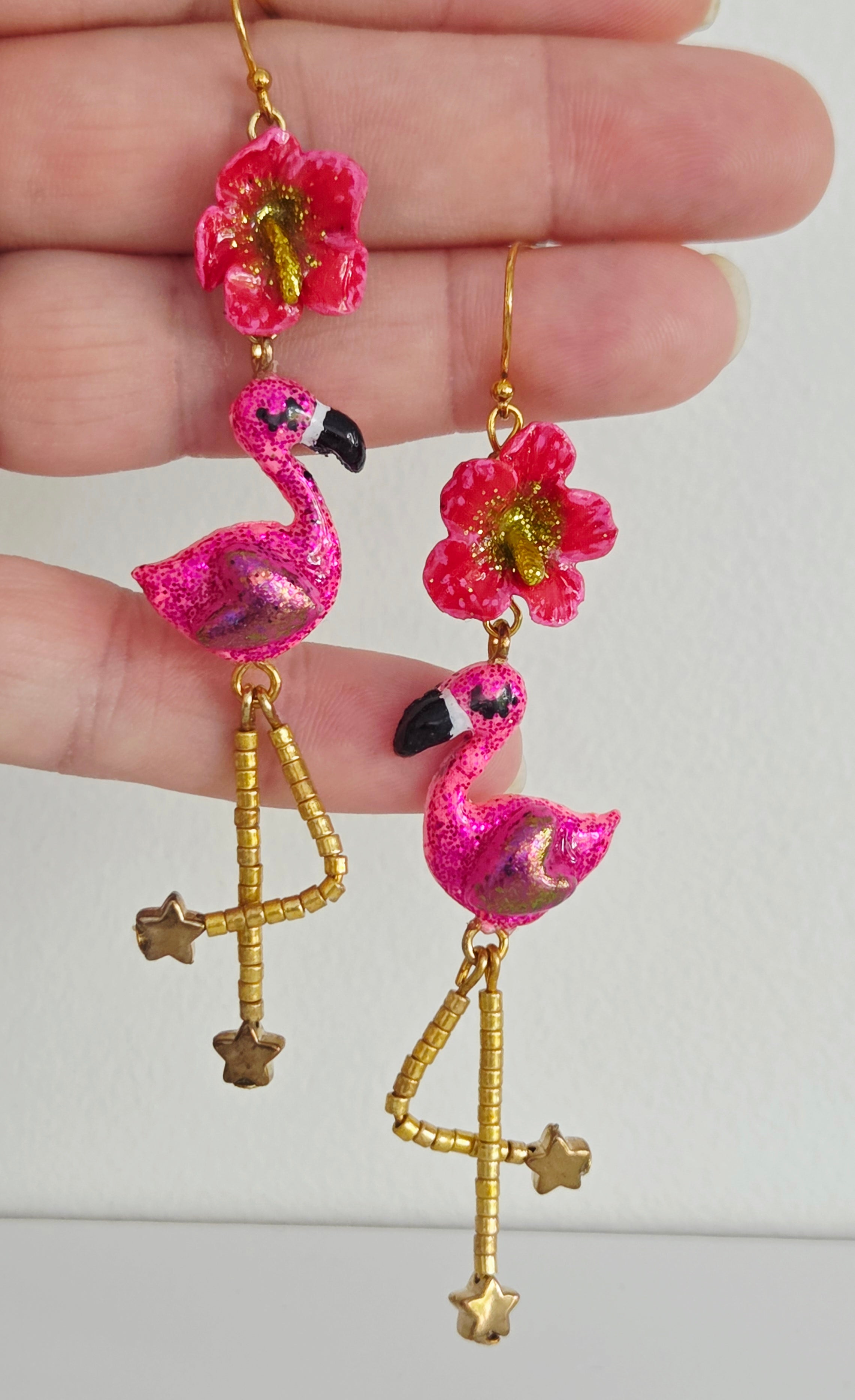 Flamingo Fiesta Earrings