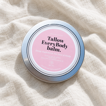 Calm Lavender Tallow Balm | Whipped Face & Body Moisturiser for Dry Skin