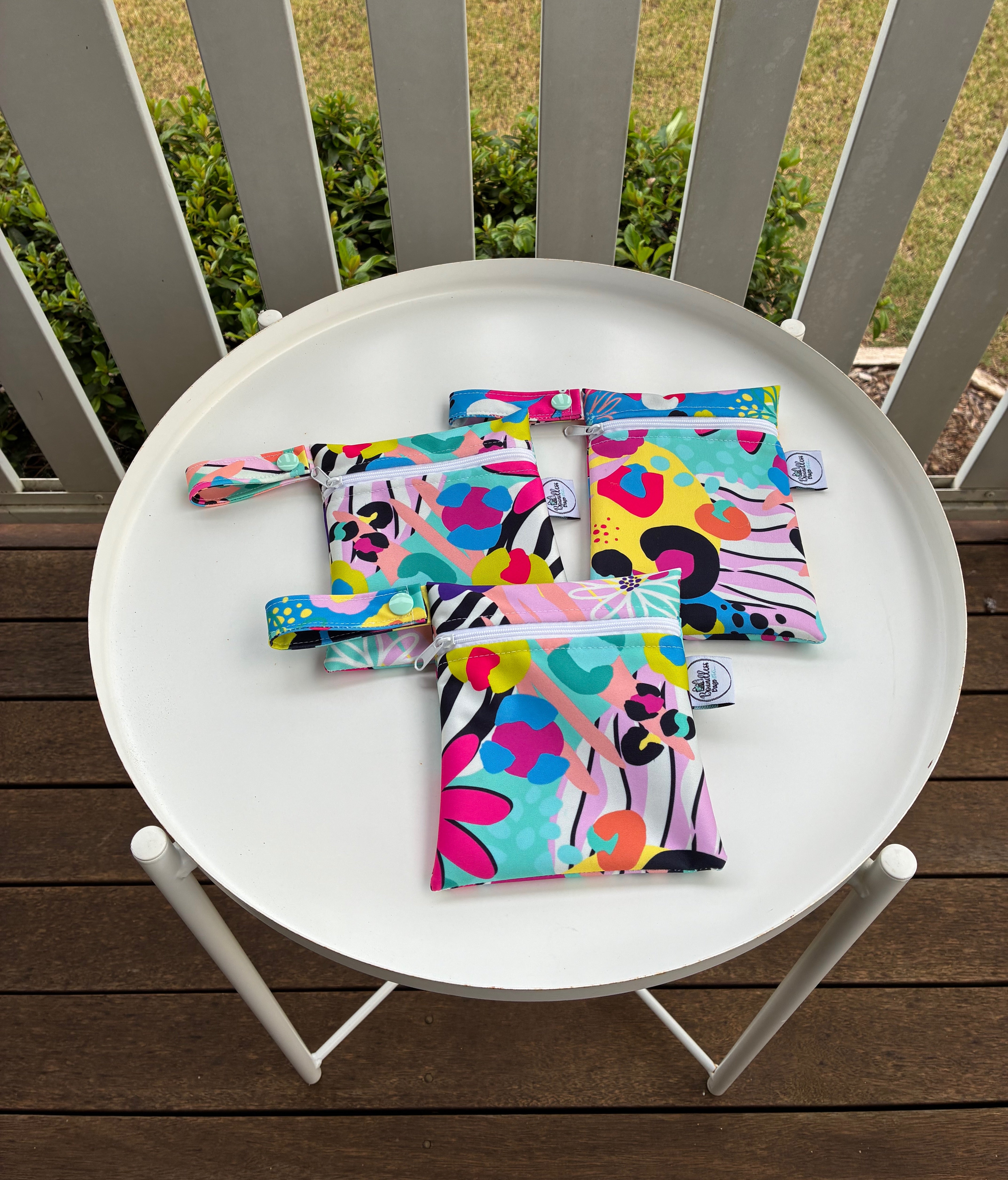 READY MADE Water-resistant wet bags - Barbarella (Ladybird and Roar)