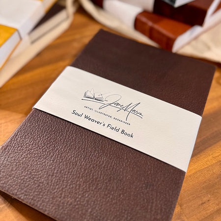 Soul Weaver's Field Book - A5 Brown Leather Journal