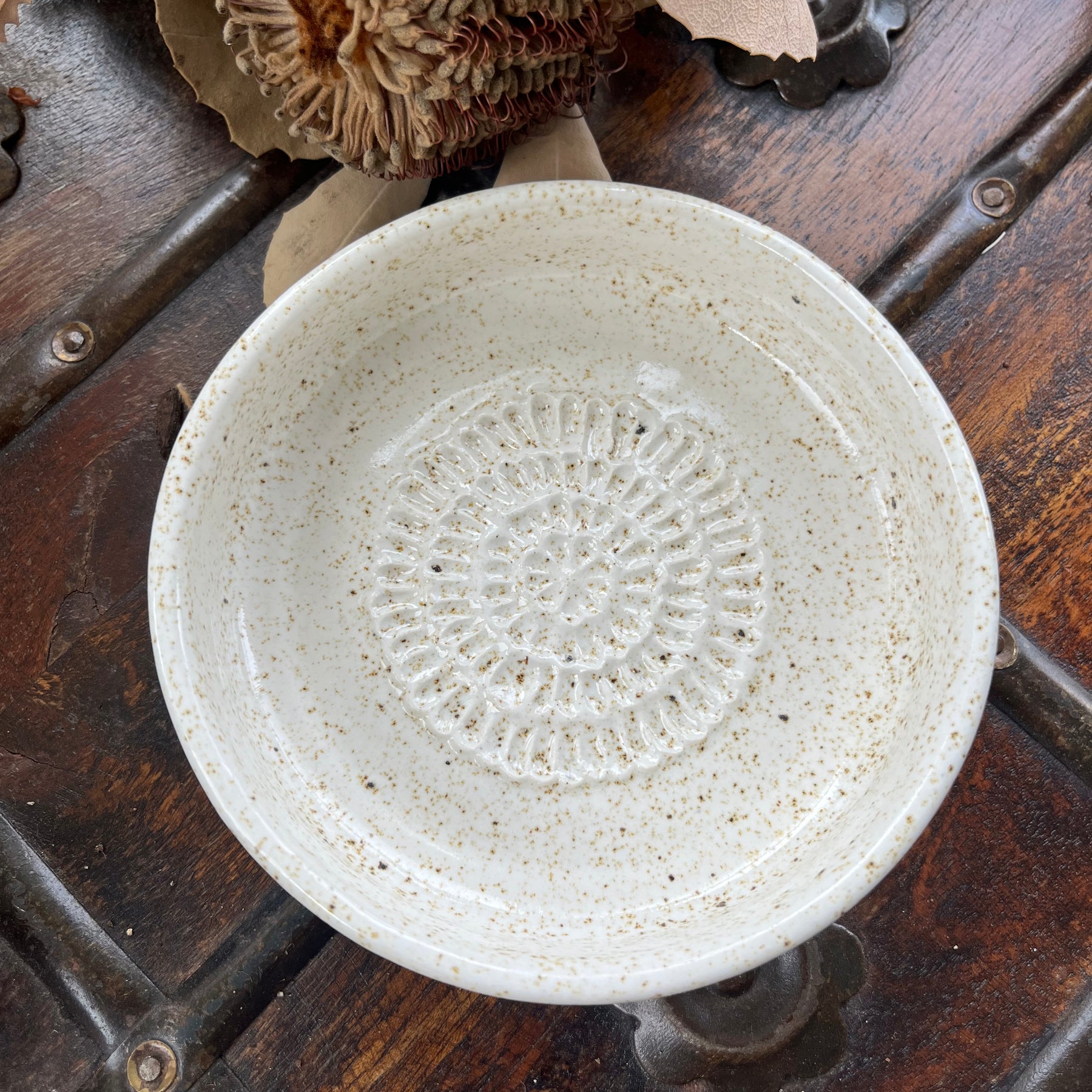 Ceramic Grater with Brush