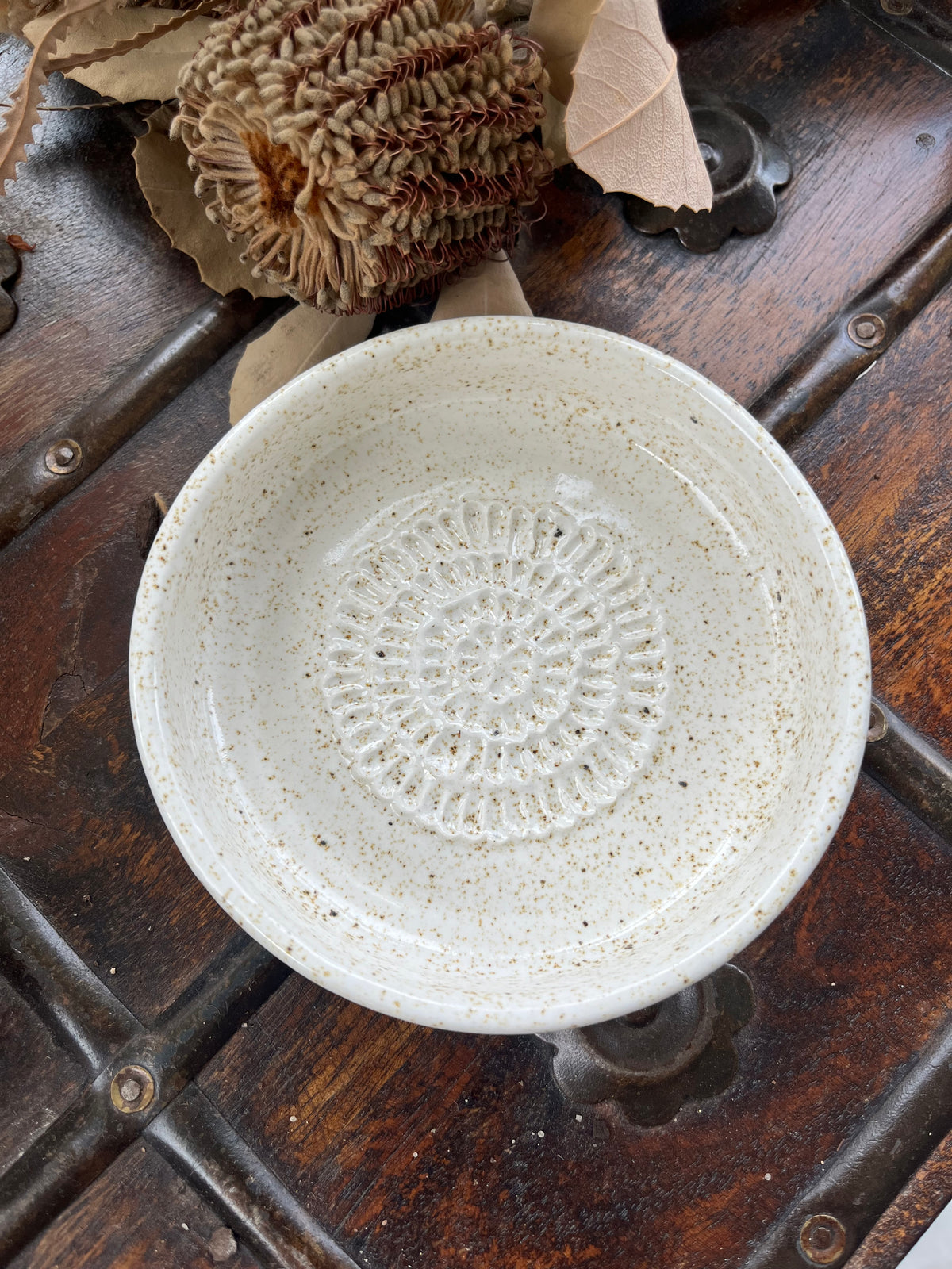 Ceramic Grater with Brush