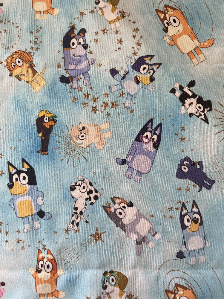 Blue friends Bummies - Size 0