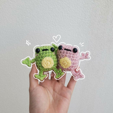 Crochet Mini Froggies