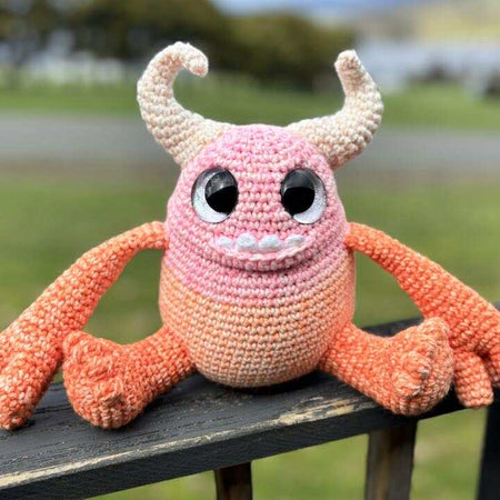 Mash Up Monster Crochet Toy