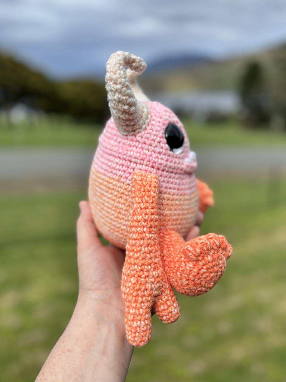 Mash Up Monster Crochet Toy