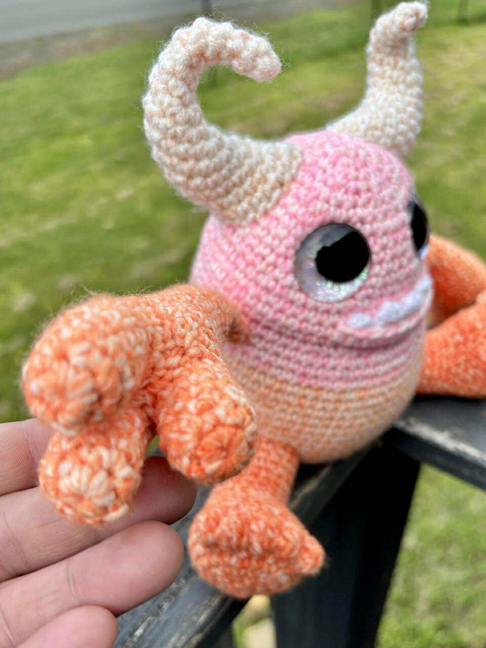 Mash Up Monster Crochet Toy