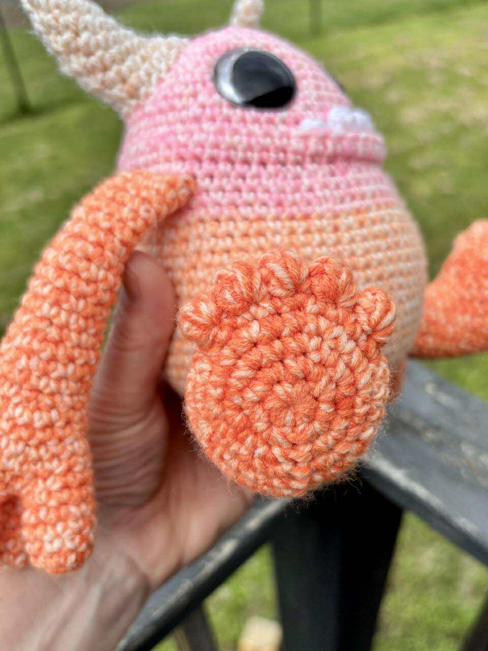 Mash Up Monster Crochet Toy