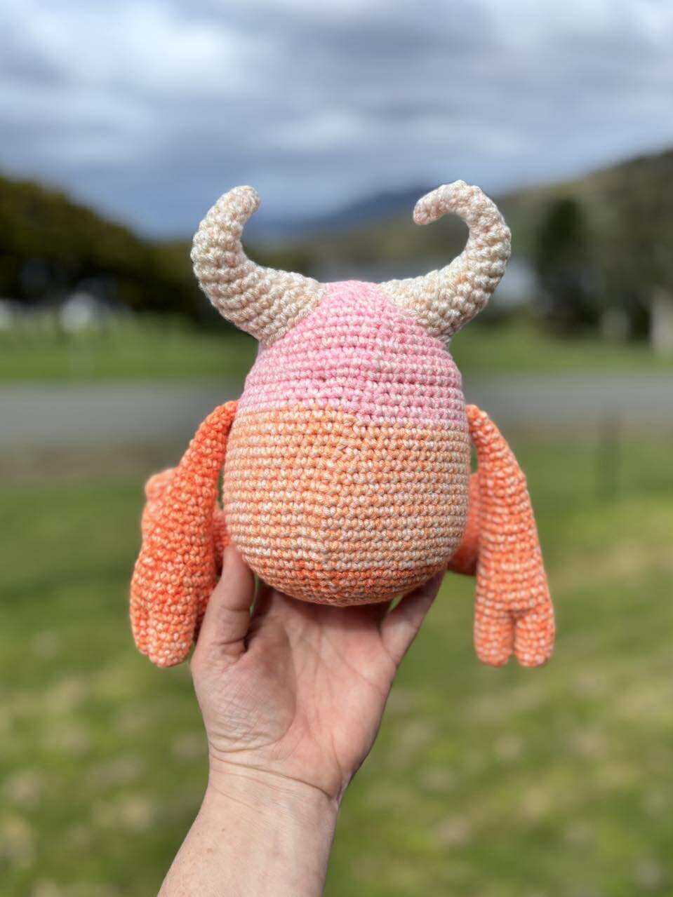 Mash Up Monster Crochet Toy