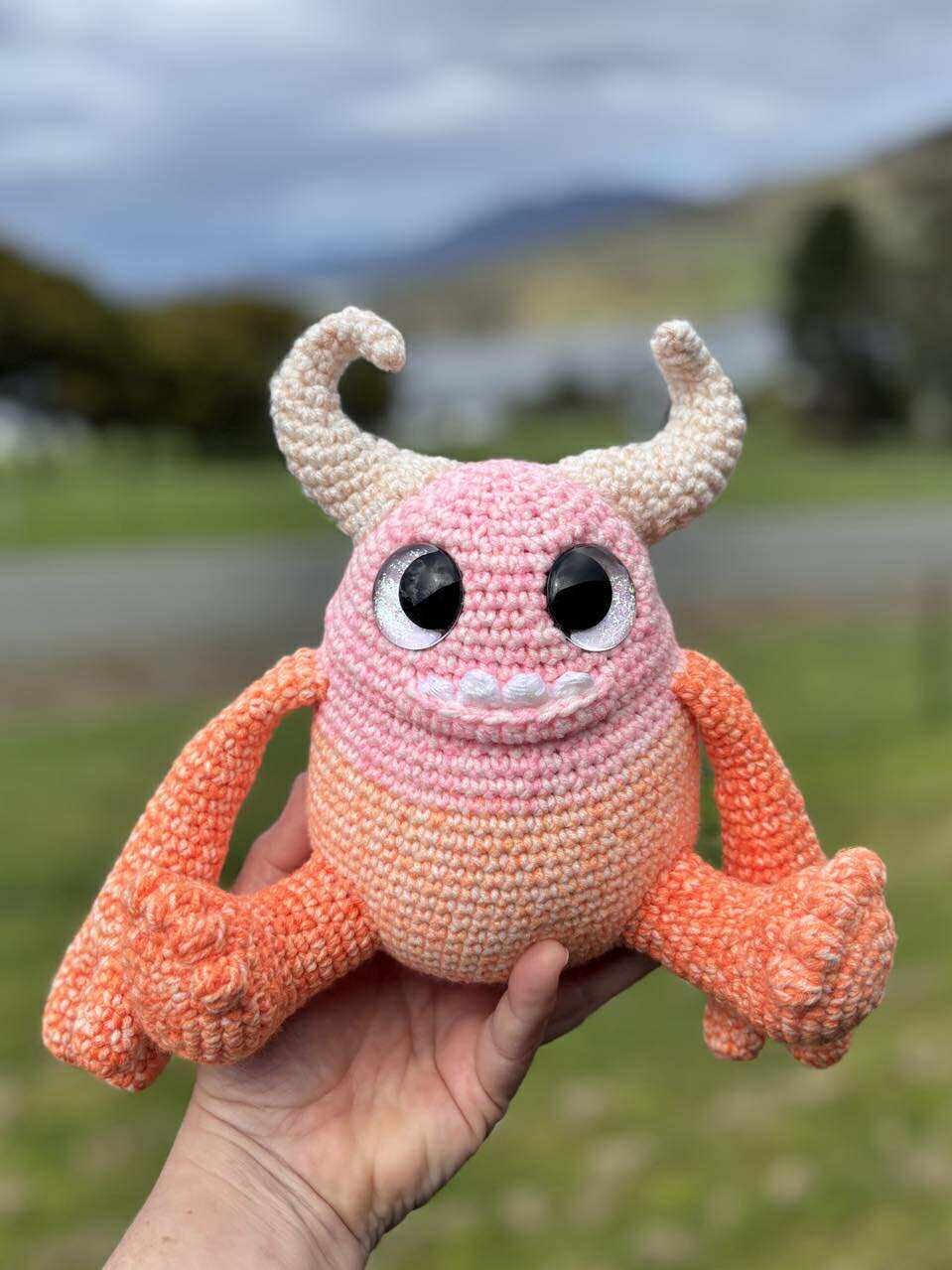 Mash Up Monster Crochet Toy
