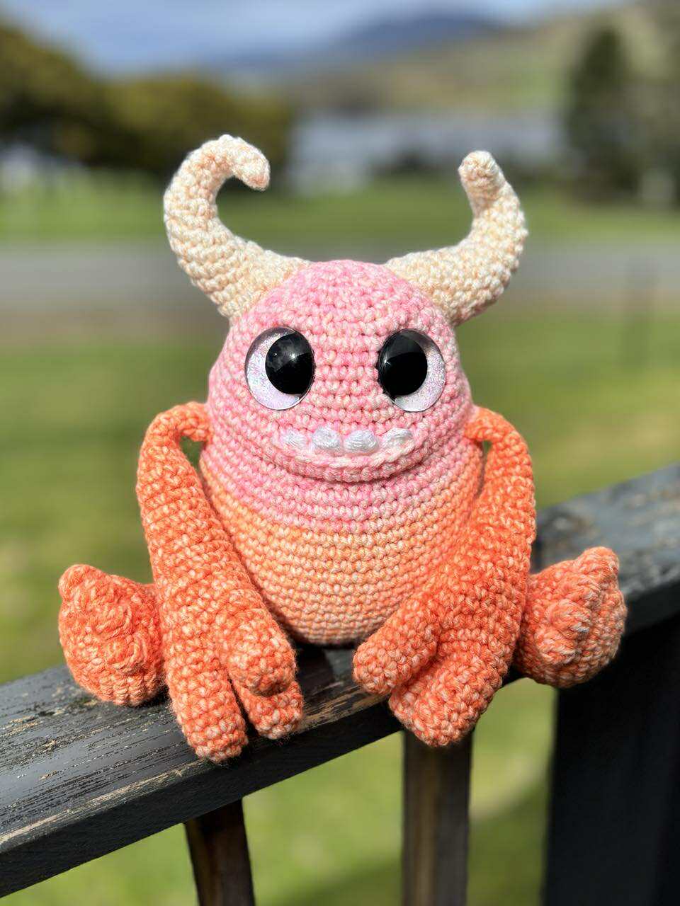 Mash Up Monster Crochet Toy