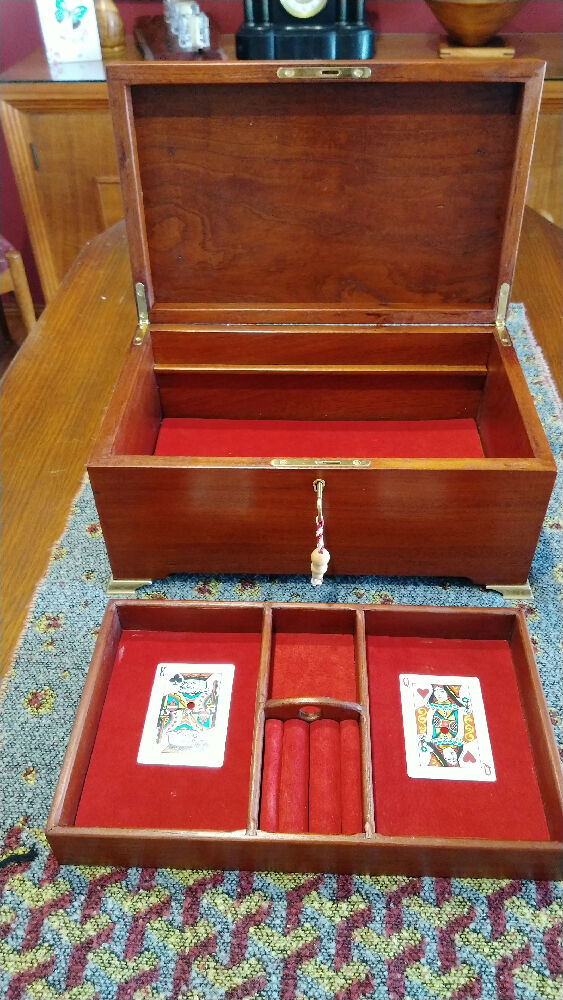 Large Old Growth Australian Red Cedar Jewelry Box