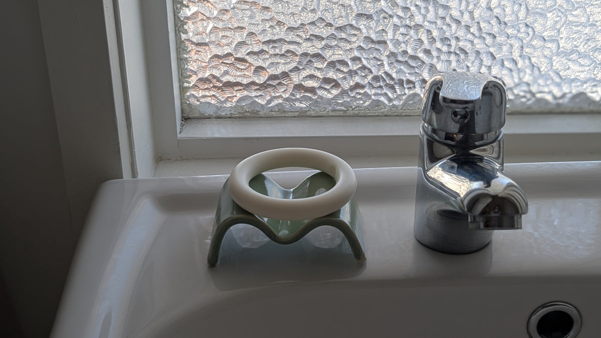 Eucalyptus Green Menstrual Cup Drying Rack (PREORDER)