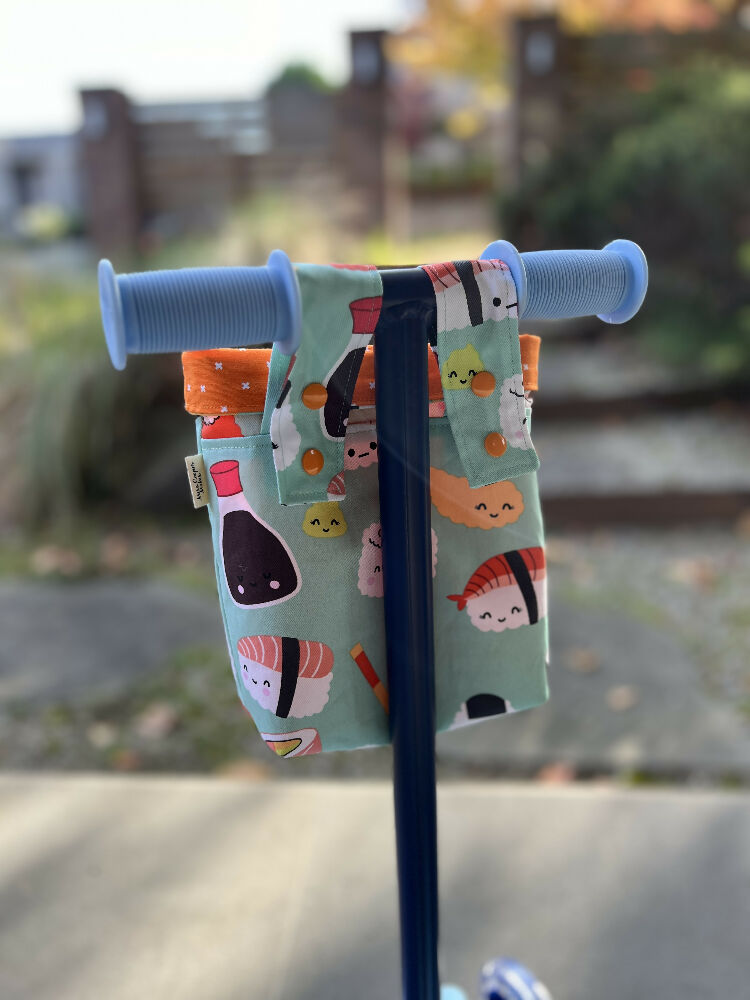 Scooter / Bike Handle Bar Bag – Sushi Time
