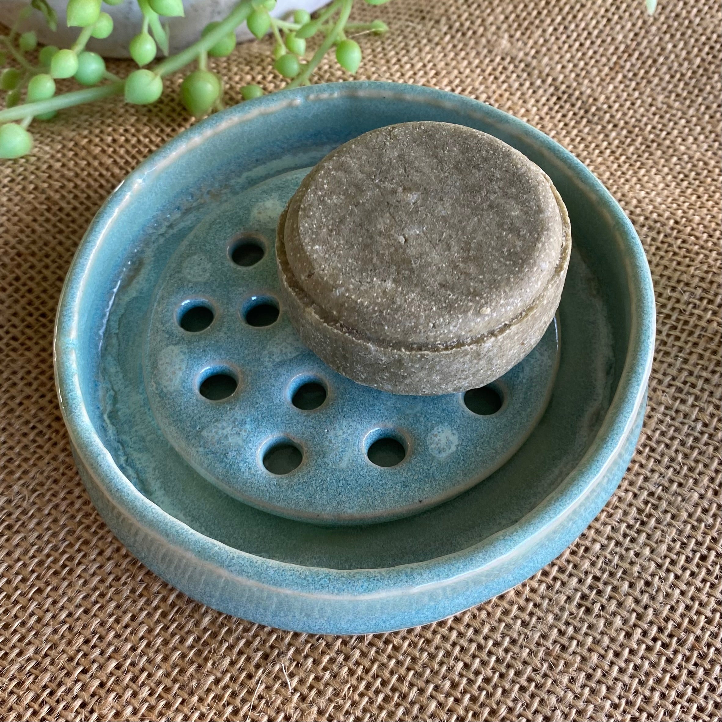 Organic Handcrafted Shampoo/ConditionerBar Holder/HandmadePottery