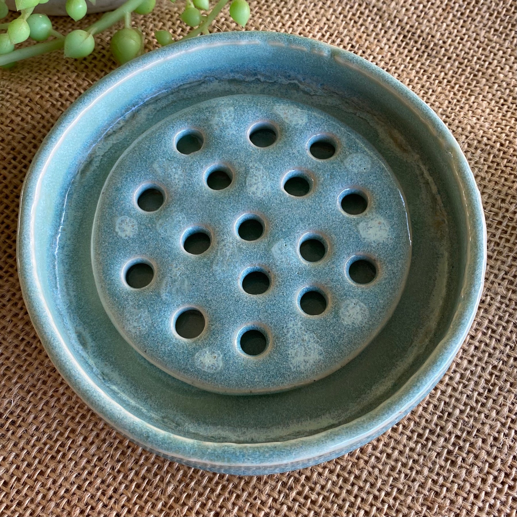 Organic Handcrafted Shampoo/ConditionerBar Holder/HandmadePottery