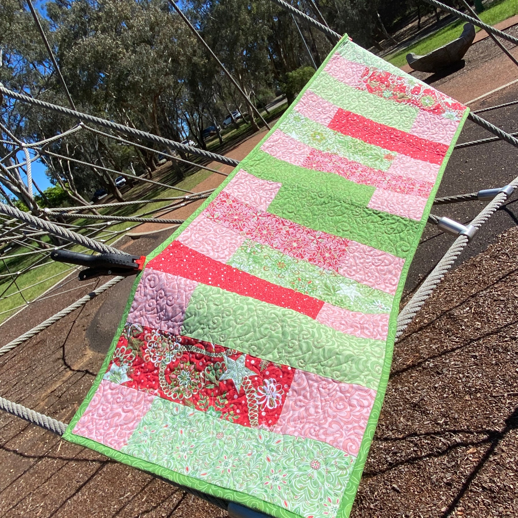 Quilted Christmas Table Runners
