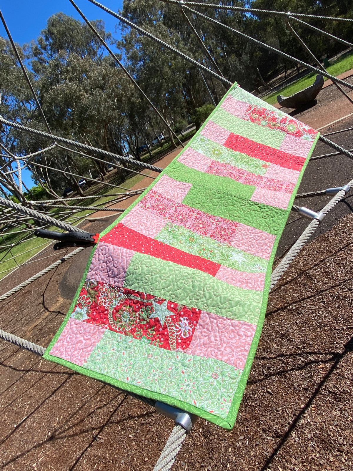 Quilted Christmas Table Runners