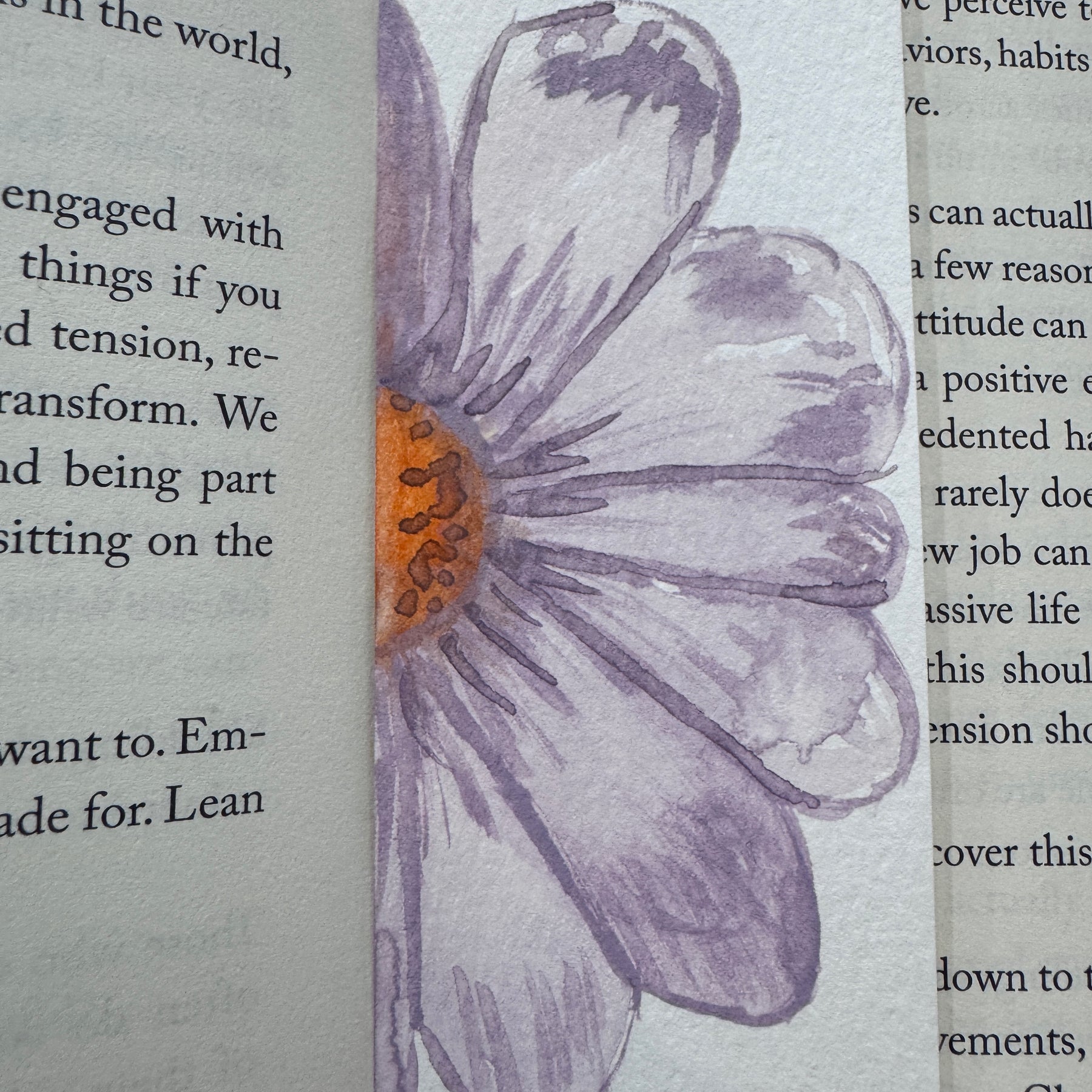 Lavender Whisper Bookmark - Floral Editions Collection