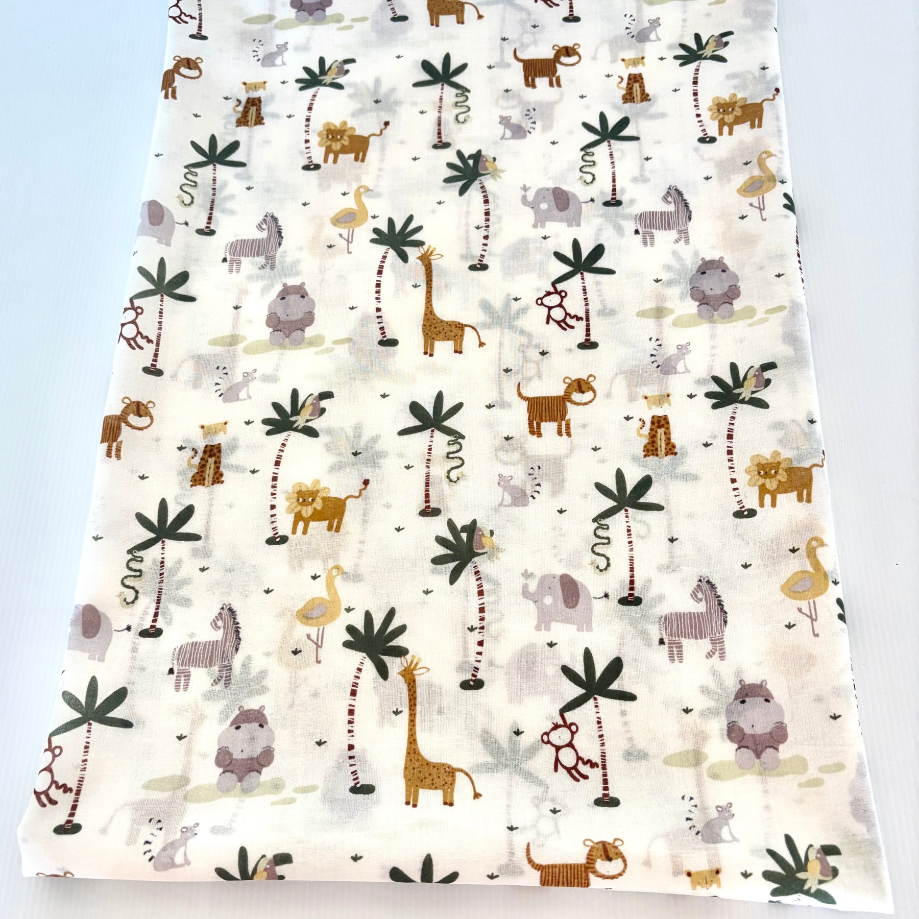 Jungle Friends Muslin Wrap