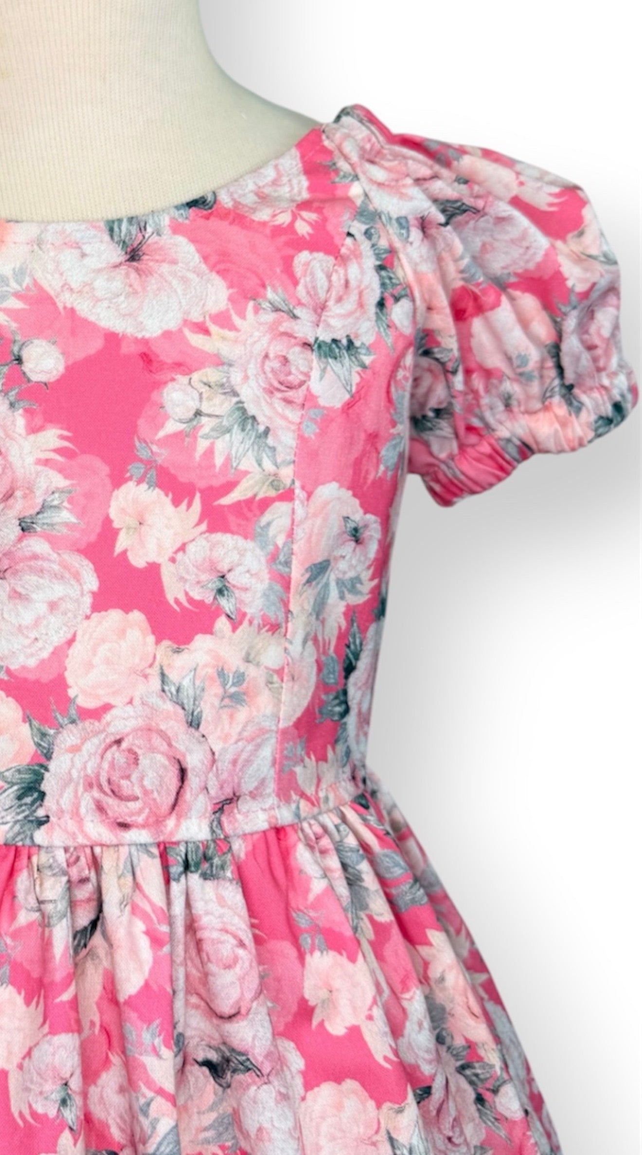 SIZE 4 Ramsey Dress | Pink Floral Girls Dress