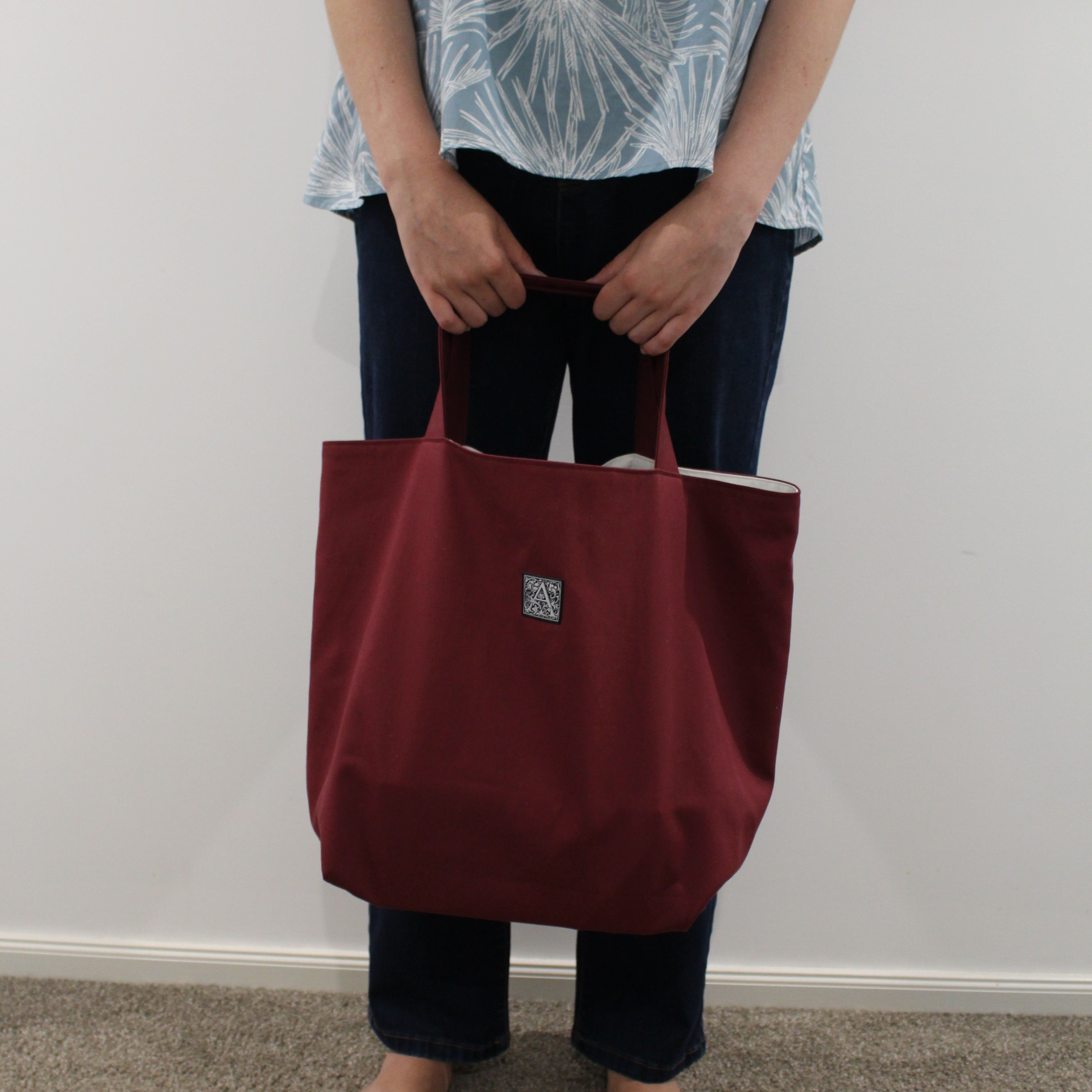 PDF Sewing Pattern Shopping Market Beach Tote Bag