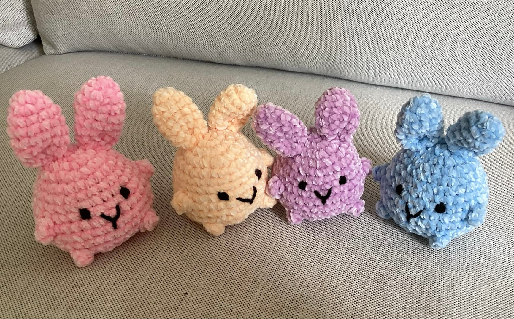 Small Rabbit - crocheted toy
