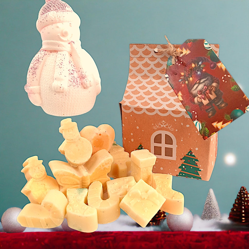 100gm Christmas Box Mistletoe soy wax melts