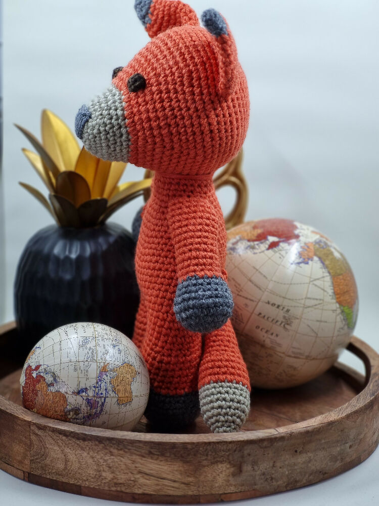 Fox crochet eyes 2