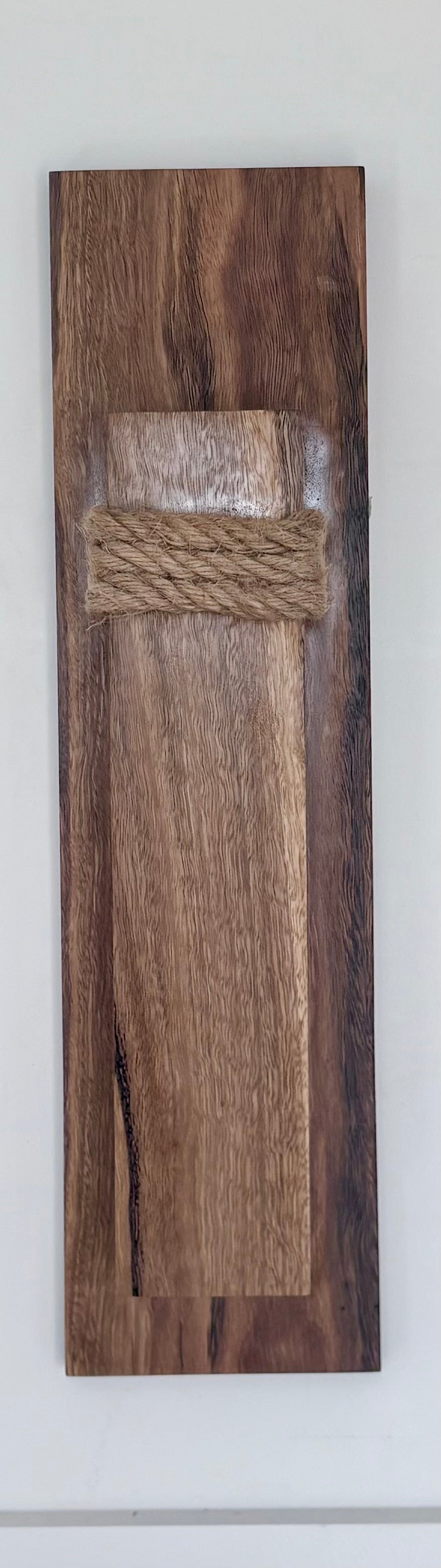 Spotted gum Wall pocket vase