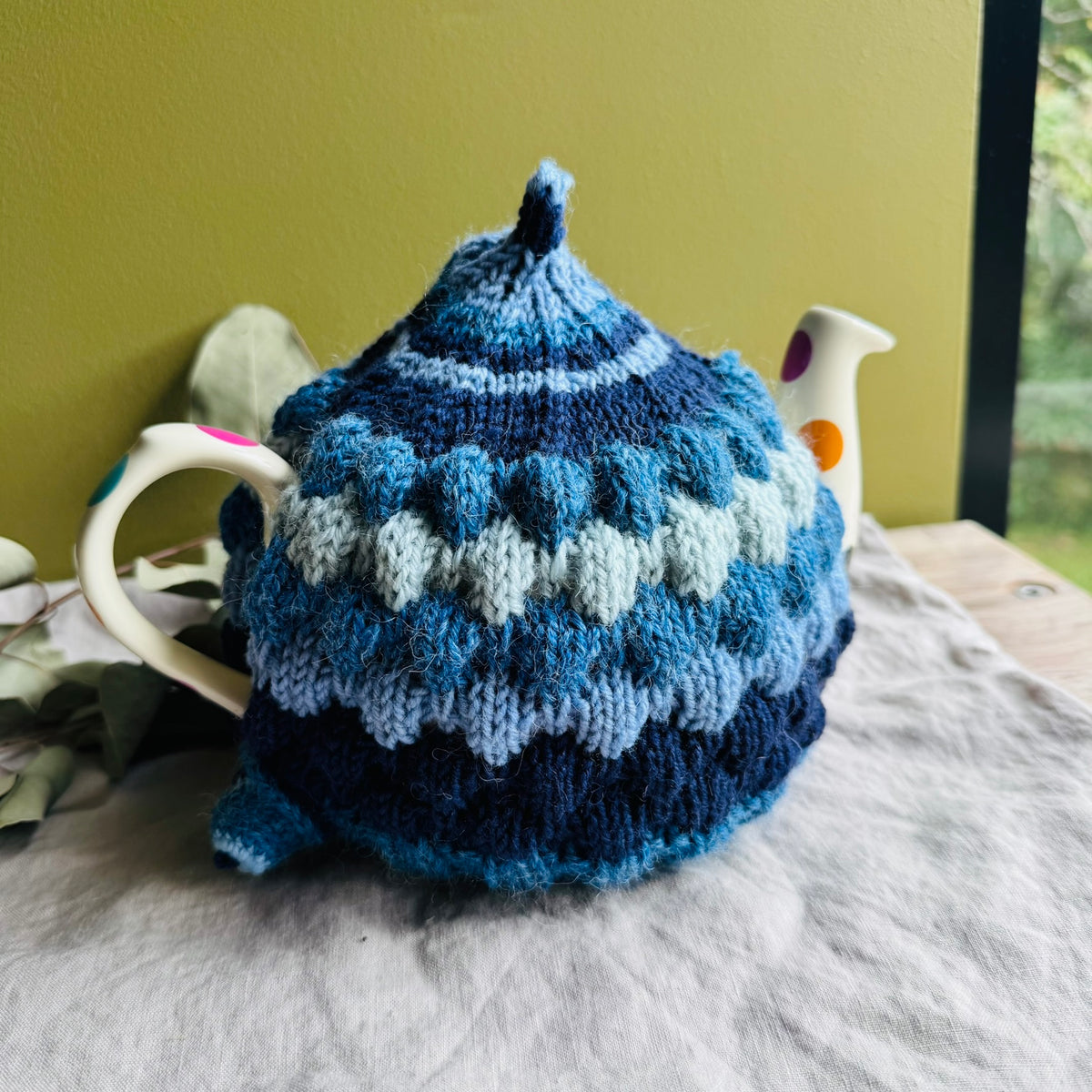 Custom made Teapot cosies - handmade in natural wool